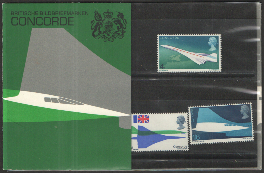 (image for) 1969 German Language Concorde Presentation Pack - Click Image to Close